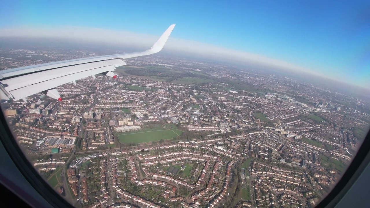 British Airways A321 NEO Arriving into London Heathrow
