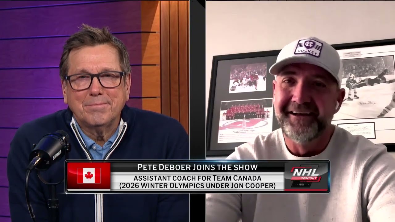 Pete DeBoer talks Team Canada, Olympics, and more
