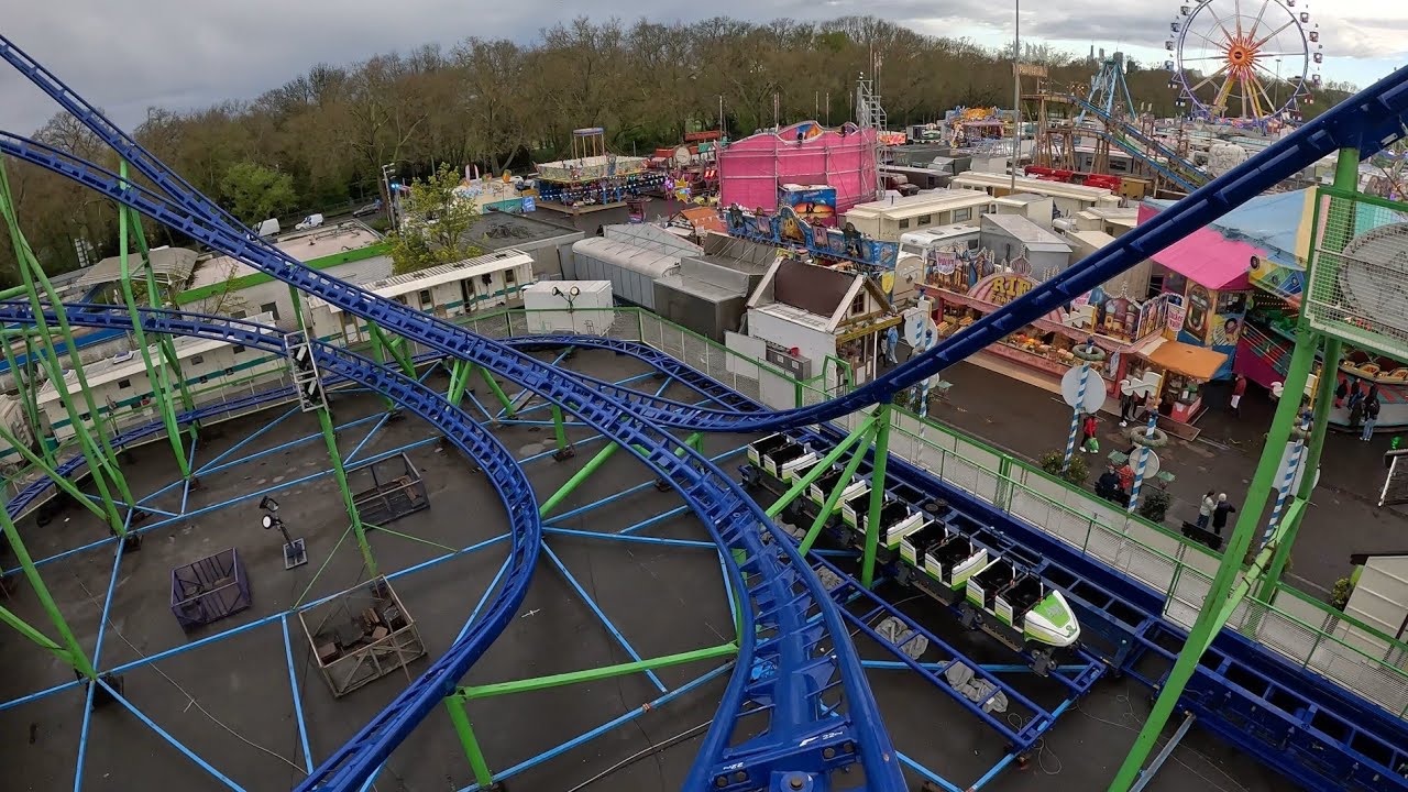 Alpina Bahn - Bruch ( Onride / POV ) [ Frühjahrs-Dippemess Frankfurt am Main 2024 ]