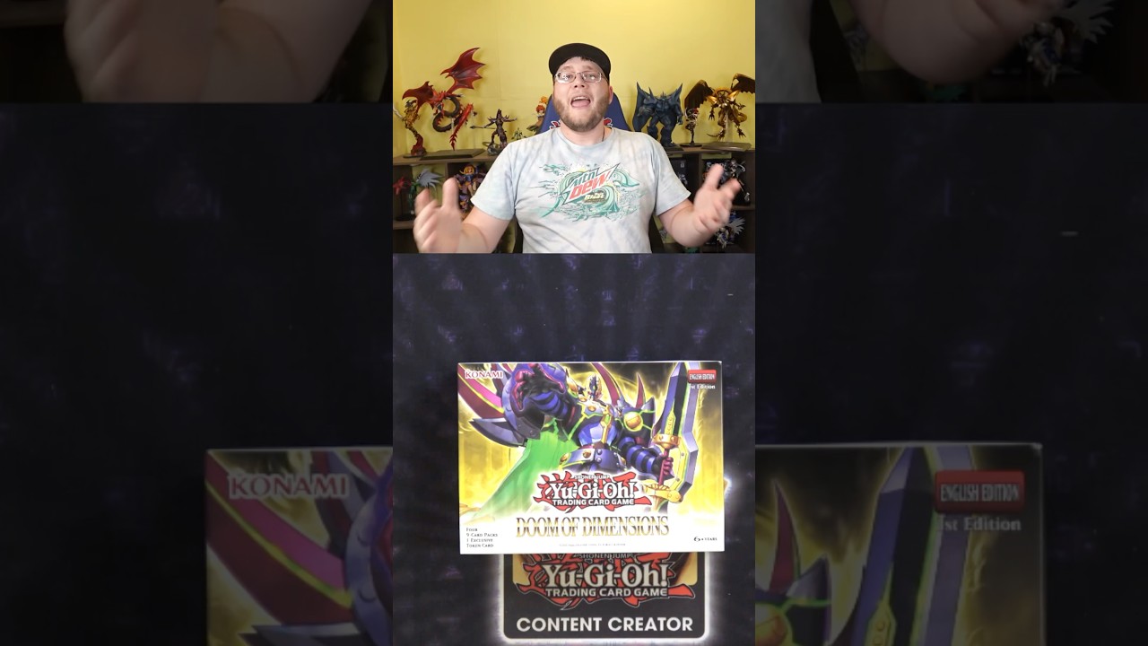 Открытие мини-бокса Yu-Gi-Oh! Doom of Dimensions!
