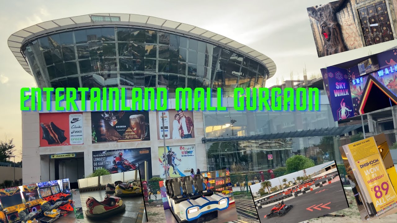 Entertainland Mall Gurgaon🤩Biggest Gaming Zone in India🎲Go Karting🏎️Video games🎮Bowling🎳VR Gaming🤖