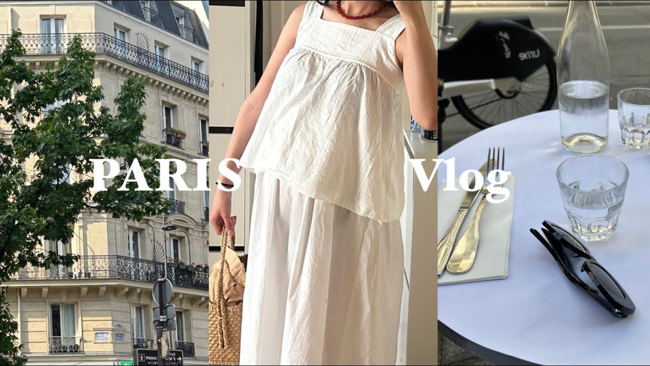 🇫🇷Paris Vlog 파리일상 브이로그 | 프랑스에 사는 부부 말차먹으러 나갔다가 음악으로 가득 찬 파리뮤직페스티벌까지 (임신34-35w)