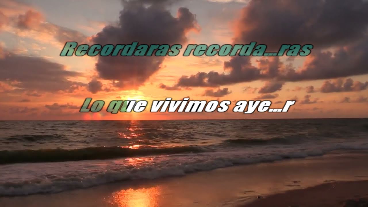 Karaoke Vico Vega :recordaras