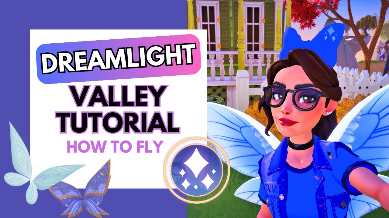 Disney Dreamlight Valley | Tutorial | How To Fly With Wings