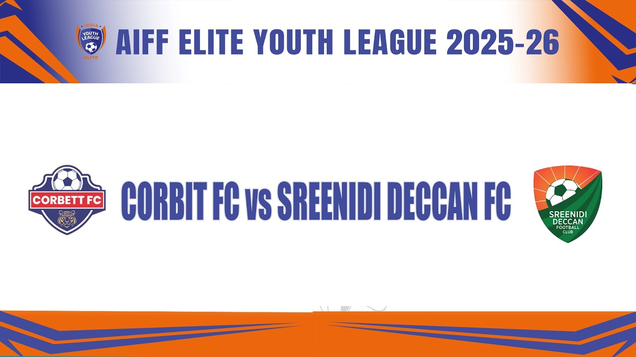 CORBIT FC vs SREENIDI DECCAN FC || U-18 ELITE LEAGUE 2025-26