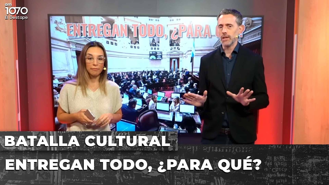 💥 ENTREGAN TODO, ¿PARA QUÉ? | BATALLA CULTURAL con Gabriel Sued y Noelia Barral Grigera EN VIVO