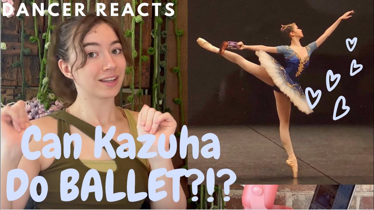 Kpop Ballet Strikes Again! *Dancer reacts to Kazuha dancing ballet*