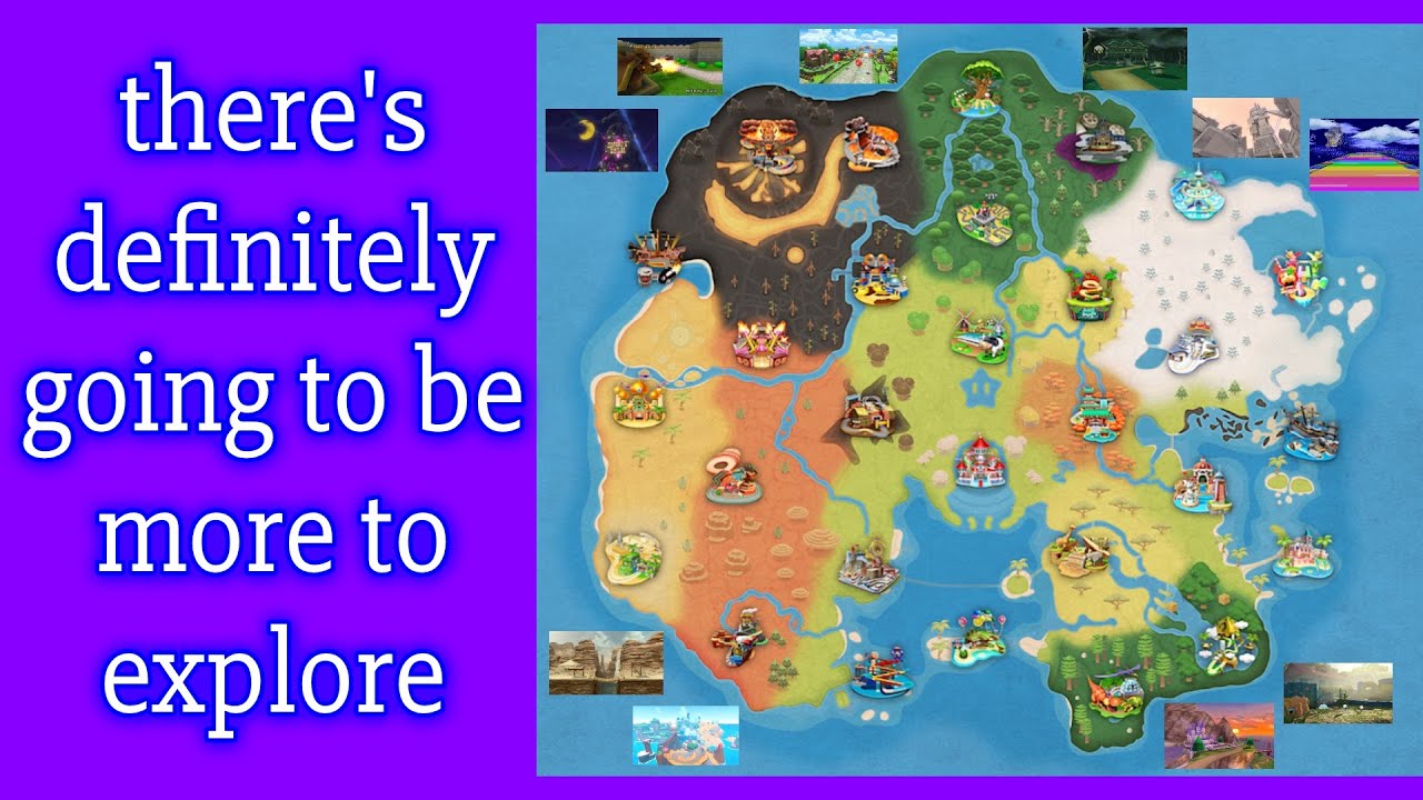 An Early Concept For Mario Kart World DLC