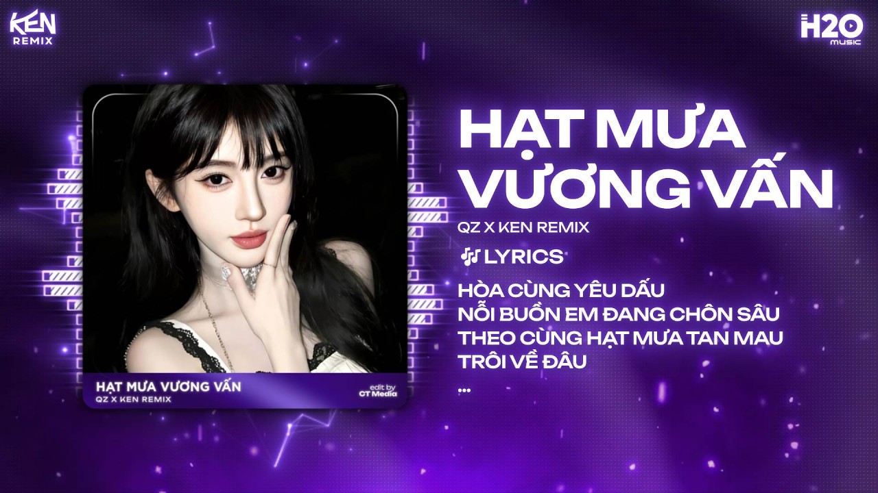 Hạt Mưa Vương Vấn Remix (Bản Hot Nhất TikTok) - Hạt Mưa Vương Vấn Em Giờ Này Đang Nơi Đâu Remix