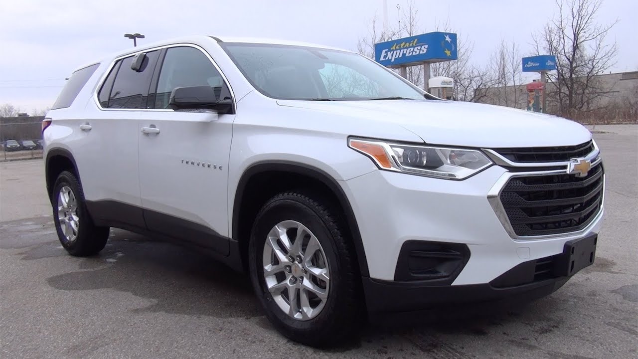 2018 CHEVROLET TRAVERSE FWD LS - SUMMIT WHITE