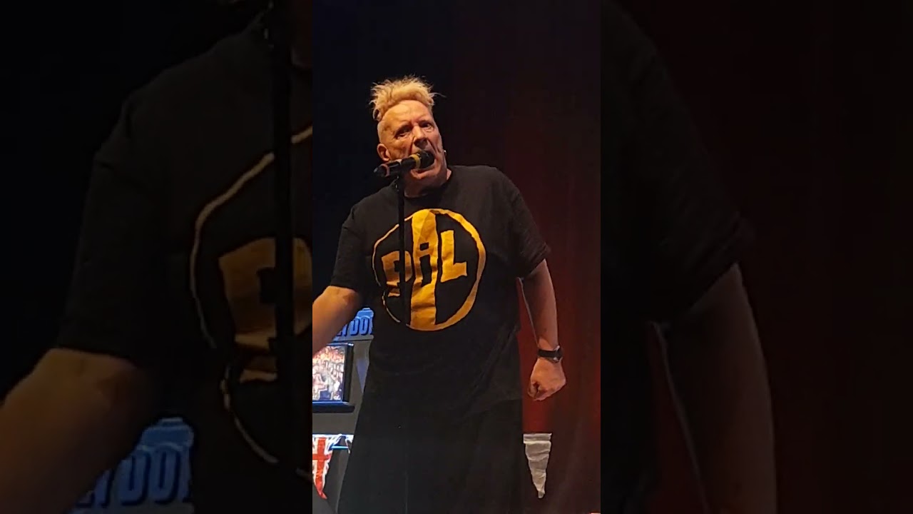 Johnny Rotten -Anarchy in the UK - Rise - The Forum - Barrow In Furness.