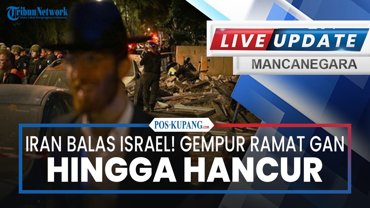 🔴Iran Balas Israel! Gempur Ramat Gan hingga Hancur, Trump Disebut Bodoh Minta Bantuan Negara Lain