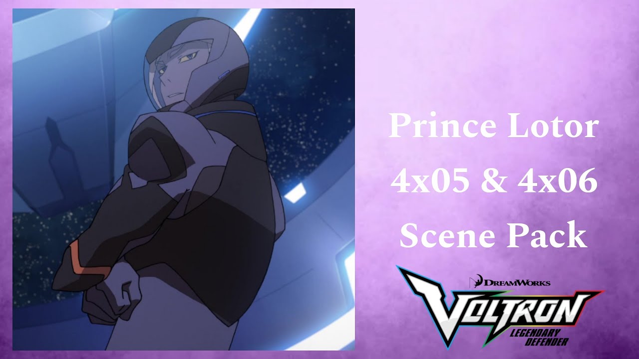 Prince Lotor 4x05 & 4x06 Scene Pack