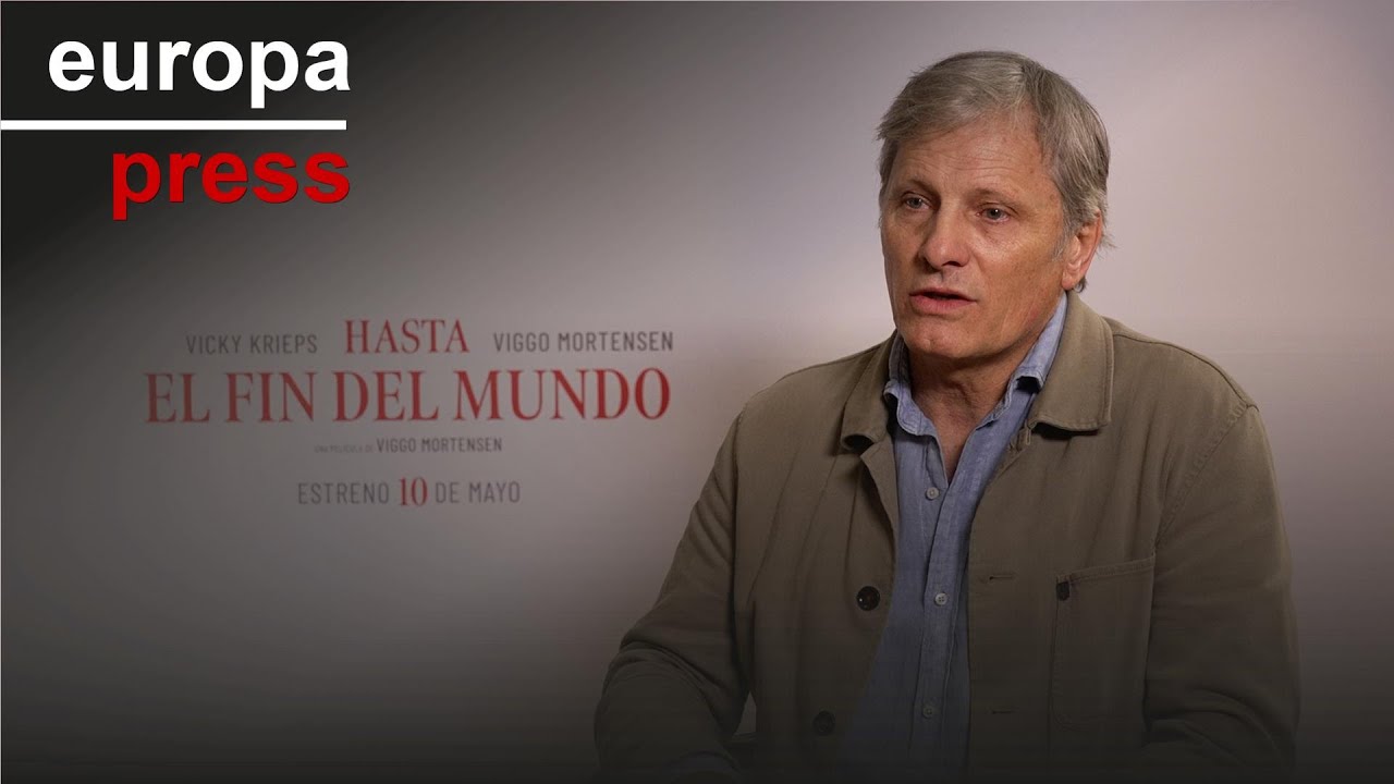 Viggo Mortensen presenta 'Hasta el fin del mundo', su última película junto a Vicky Krieps
