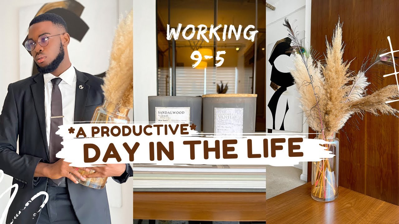 DAY IN THE LIFE | WORKING A 9-5 OFFICE JOB IN LAGOS + Morning routine + lunch +meeting my coworkers