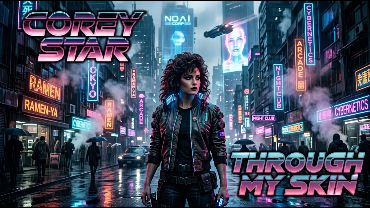 Corey Star - Through my Skin | 80s Industrial Metal Anthem