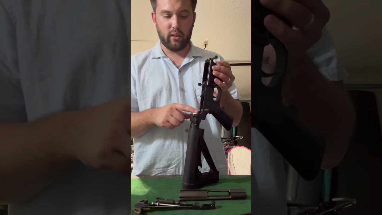 Rifle disassembly and reassembly. 
