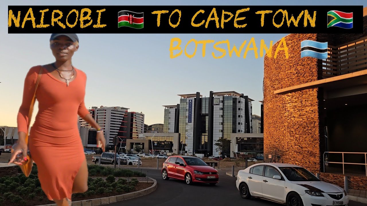 Nairobi to cape town 🇿🇦| Arriving in Botswana 🇧🇼 Capital | African Travels
