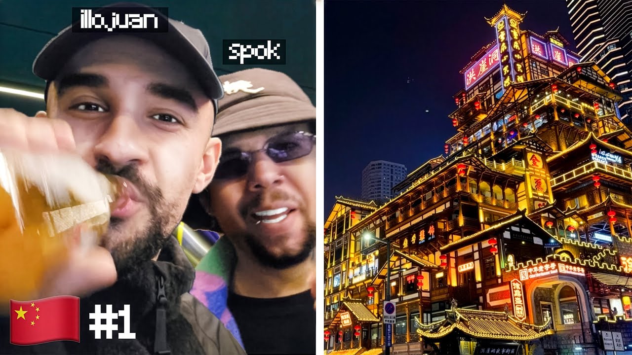 ILLOJUAN en IRL en CHINA Chongqing 🇨🇳 (MEJORES MOMENTOS)
