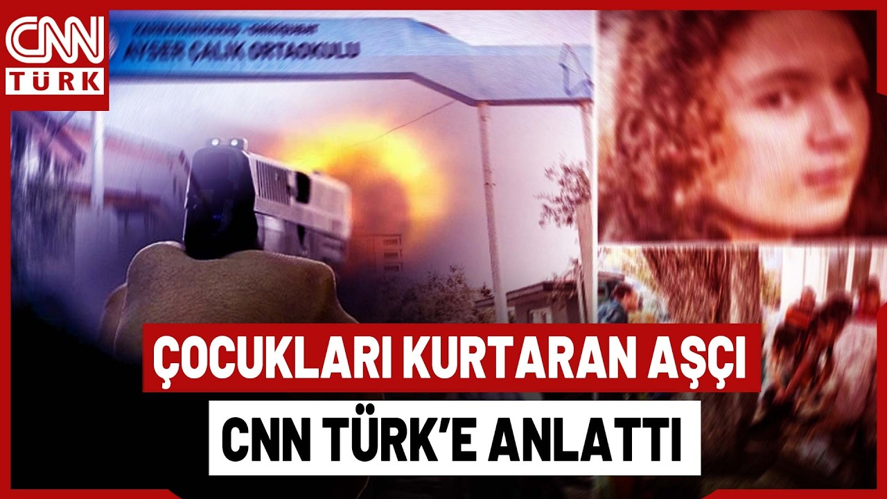 SON DAKİKA🚨Silah Seslerini Duydu, &Ccedil;ocukları Kurtarmak İ&ccedil;in Okula Koştu! Kahraman Aş&ccedil;ı Anlatıyor