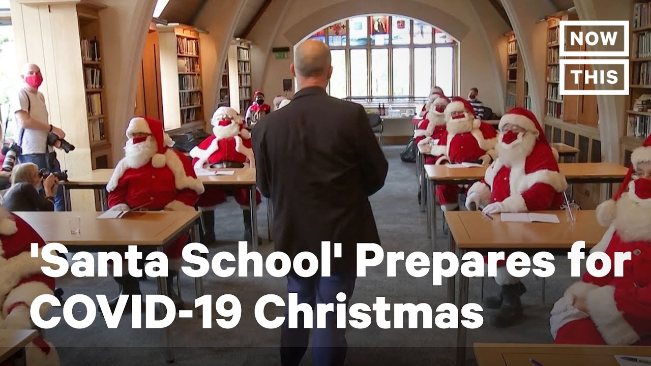 'Santa School' Prepares for a COVID-19 Christmas | NowThis