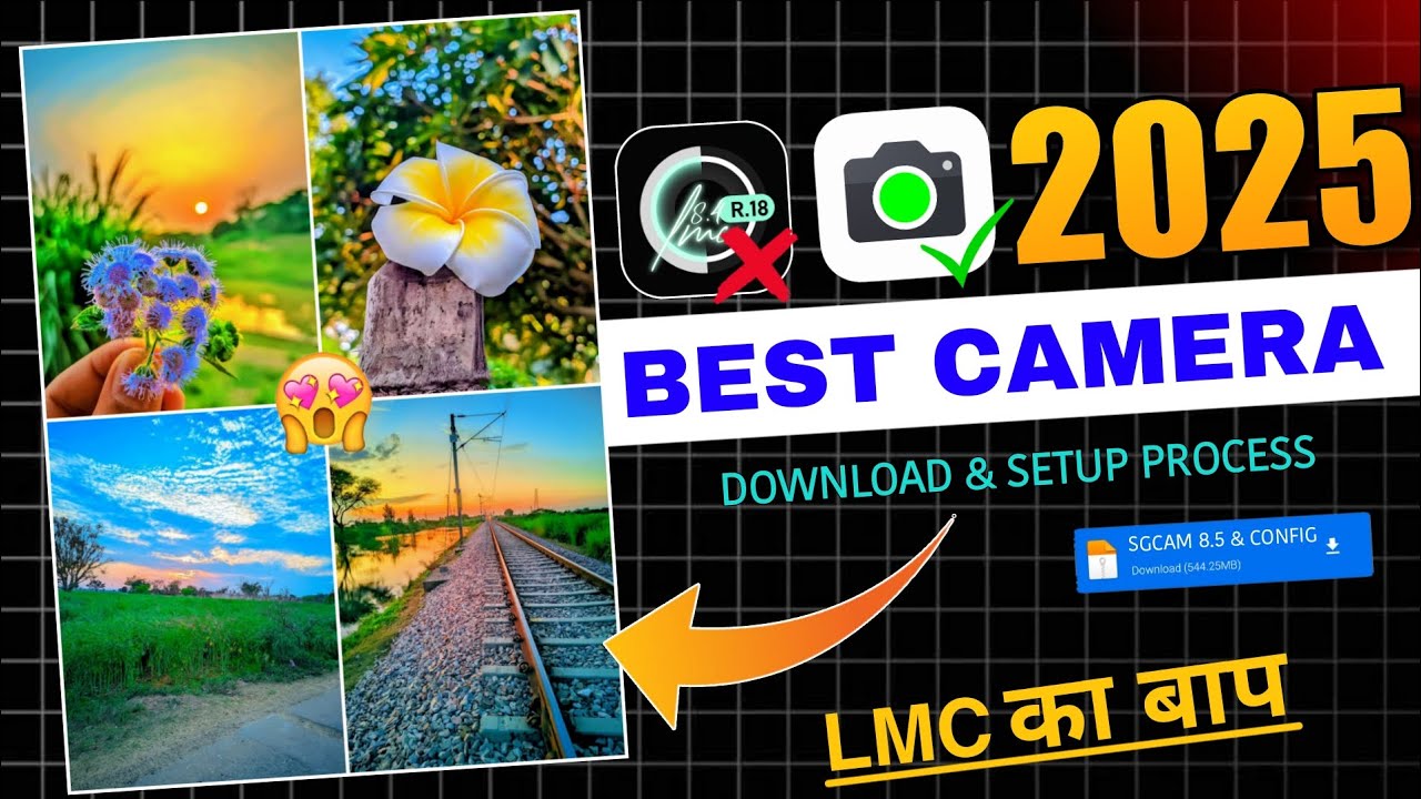 New LMC 8.4 Camera 📸| Premium DSLR Config File Download |SGCam App Download | Google Camera App