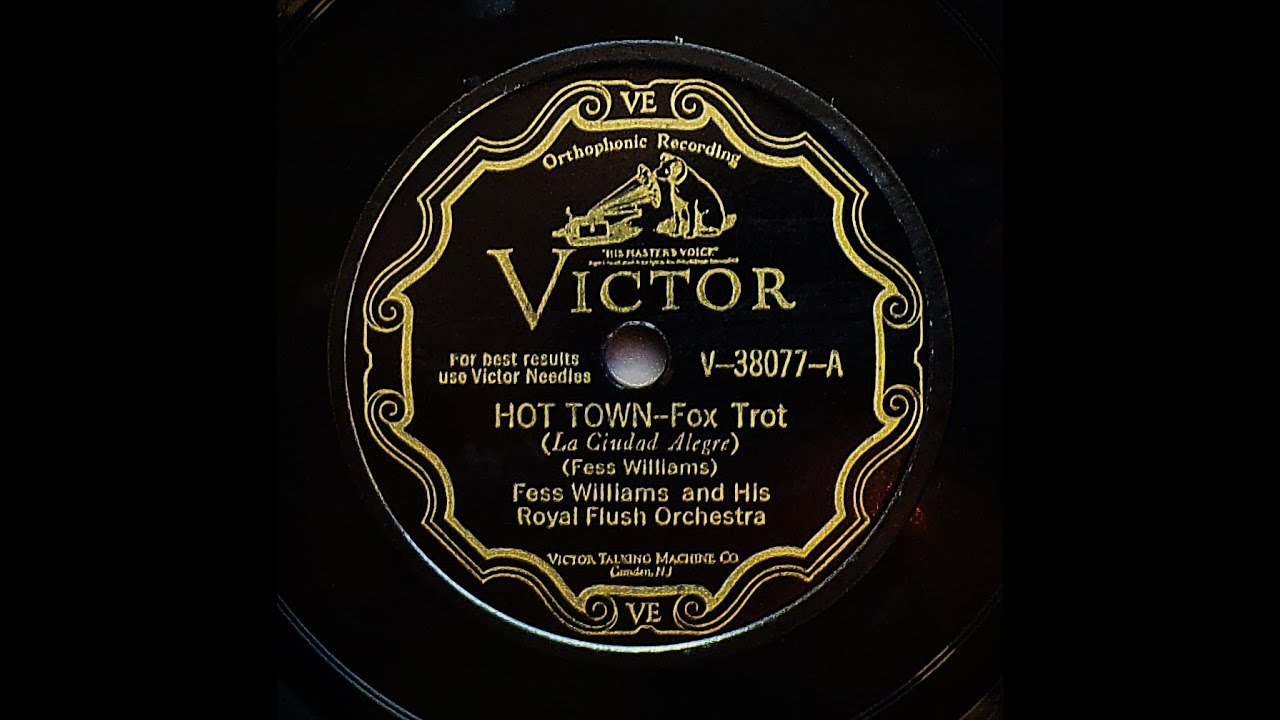 Hot Town - Fess Williams and His Royal Flush Orchestra (1929)