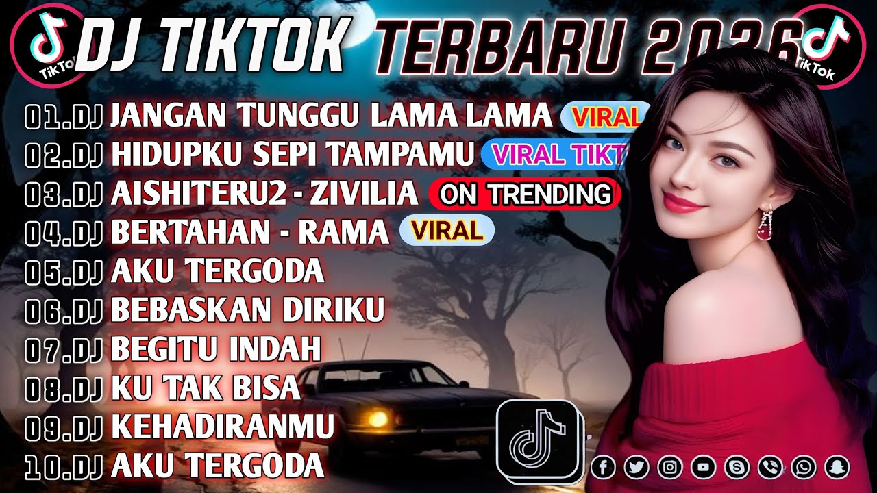 DJ VIRAL TIKTOK TERBARU 2026 || DJ JANGAN TUNGGU LAMA LAMA || DJ HIDUPKU SEPI TAMPAMU FULL BASS🔥