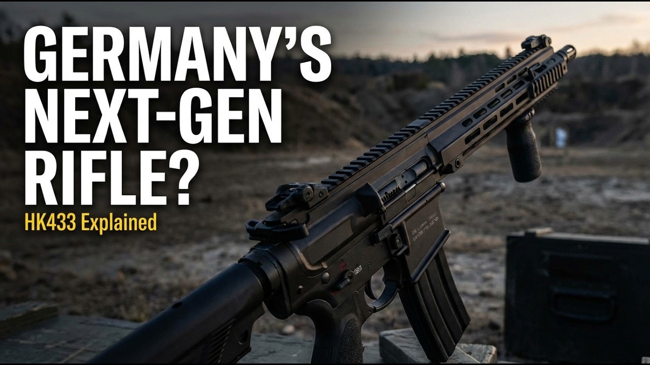 HK433 Explained: Germany&rsquo;s Next-Generation Combat Rifle