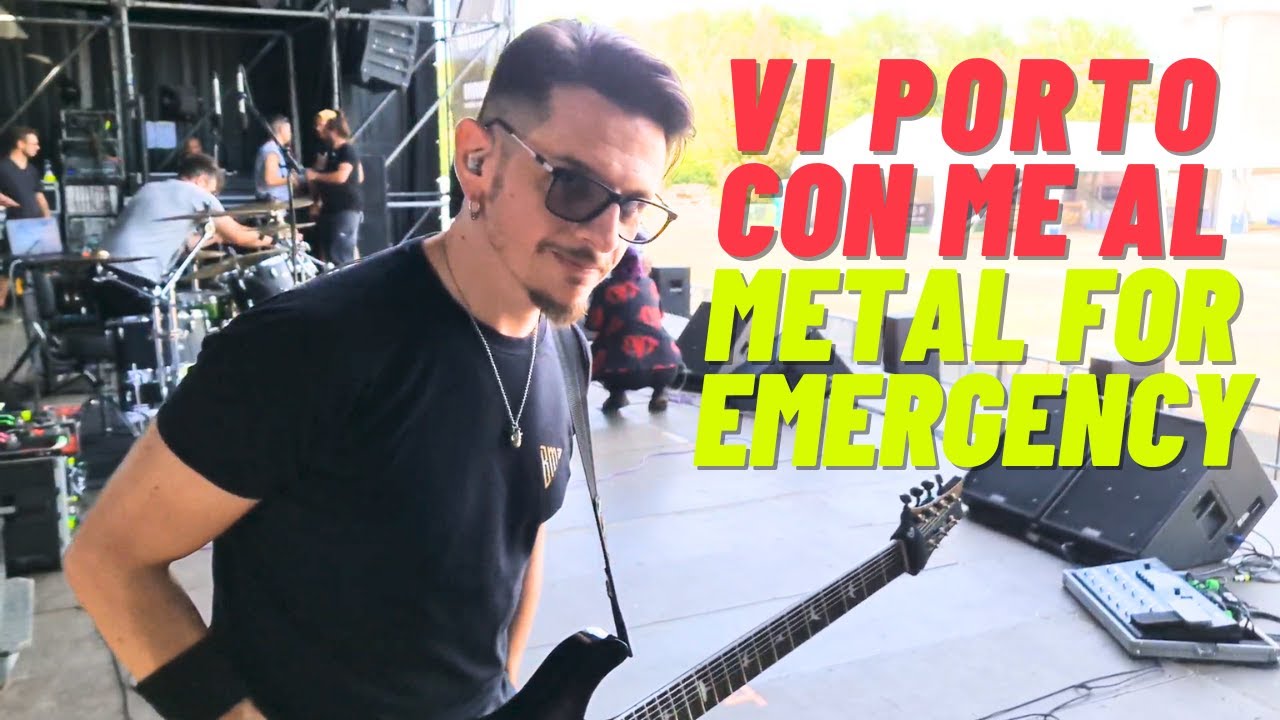VLOG: Vi portiamo con noi al METAL FOR EMERGENCY 2023!