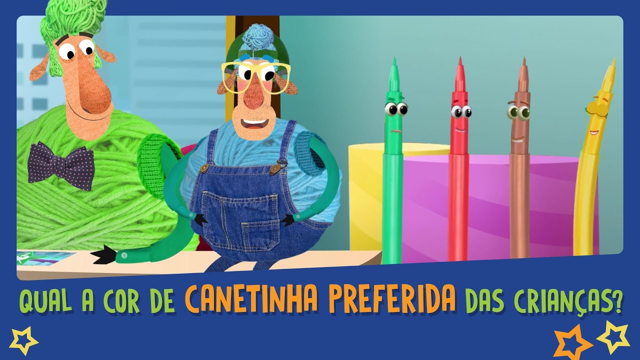 Qual a cor de canetinha preferida das crianças? - Charlie, O Entrevistador de Coisas