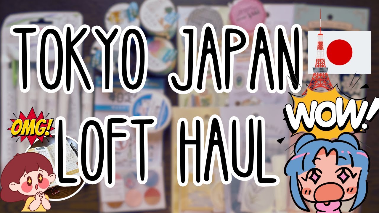Tokyo LOFT Stationery Haul 🛍✨ | Made in Japan Kawaii Finds for Journaling & Collage
