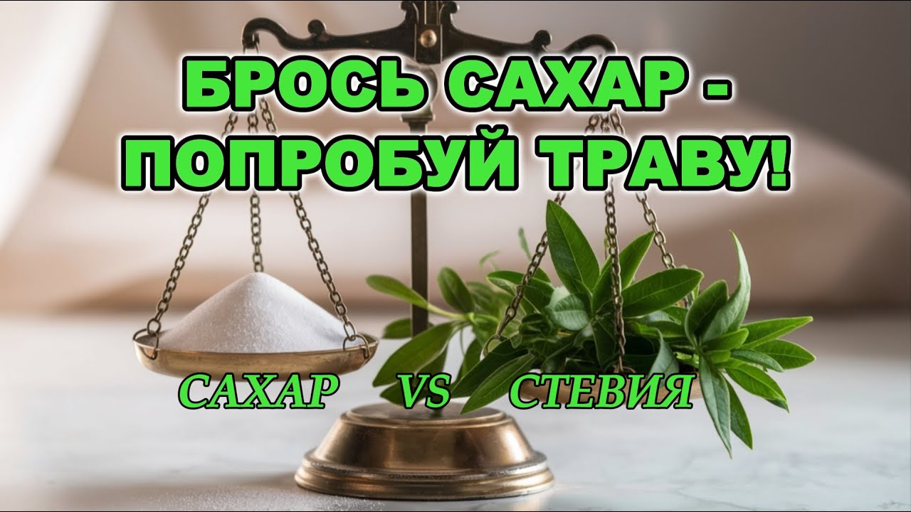 Брось сахар - попробуй стевию! Лучший натуральный сахарозаменитель!? Stevia. Sweet leaf