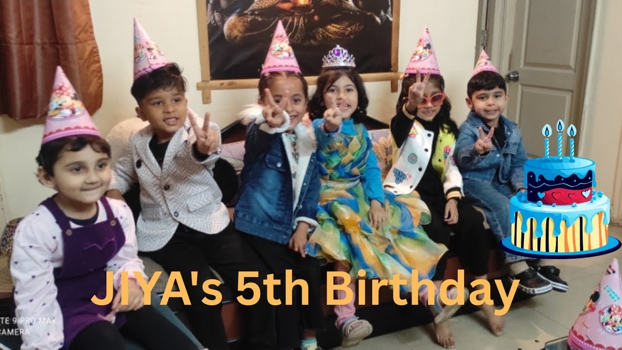 JIYA's 5th Birthday party 🎂❣️🎈