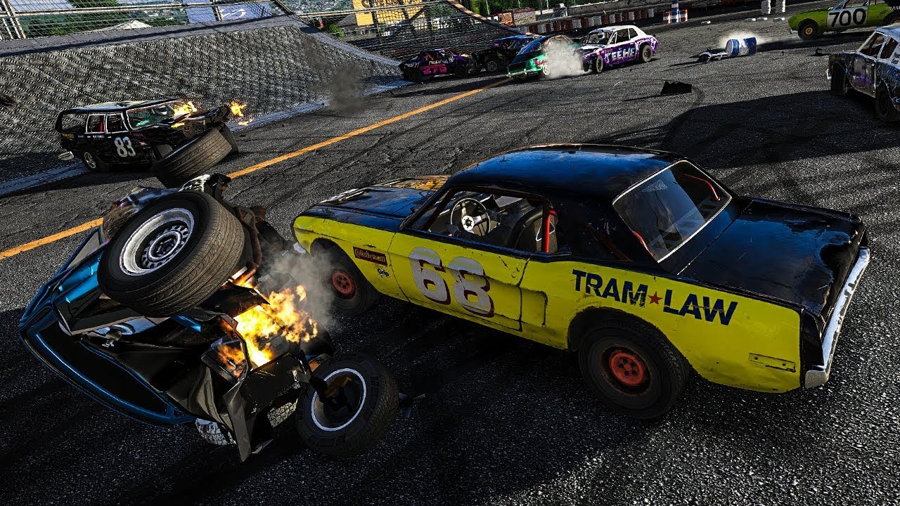 Demolition Derby Destruction! | Wreckfest