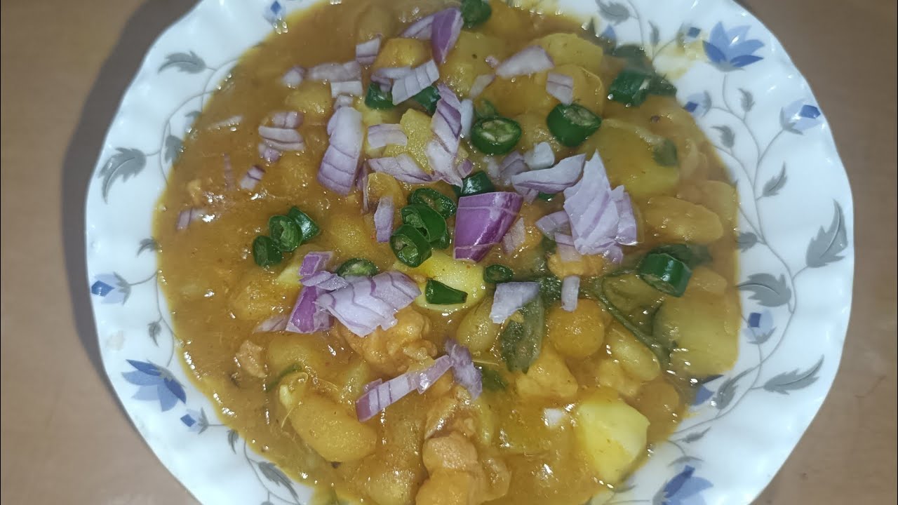 Tasty chicken ghugni recipe. Indian Choice Kitchen.