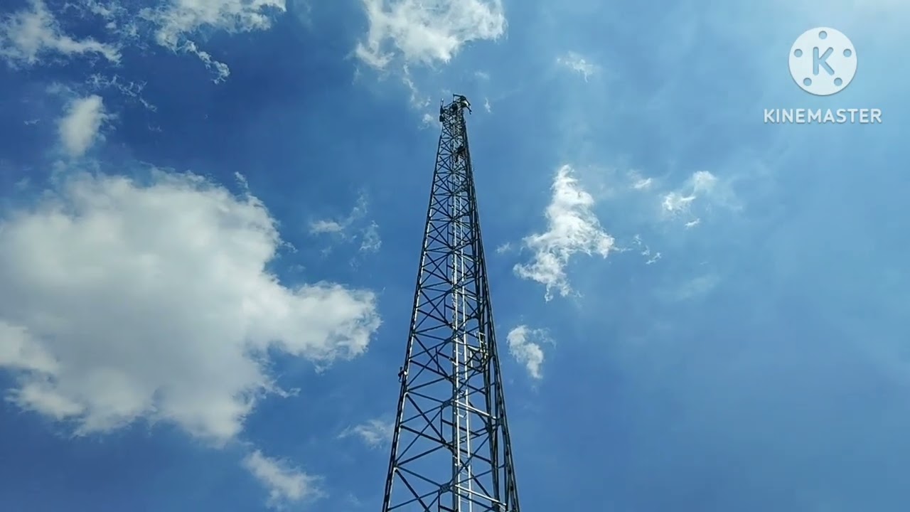 Instalasi by drone view.