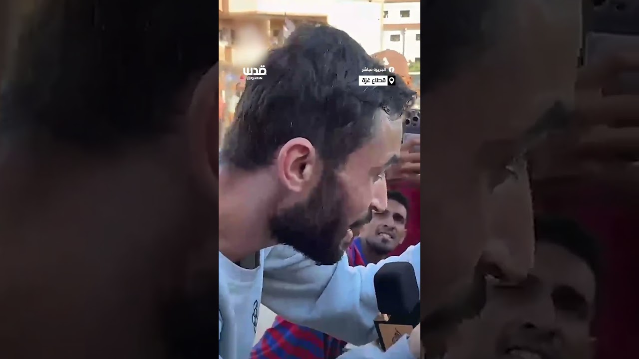 رسائل مؤلمة من الصحفي شادي أبو سيدو، بعد تحريره بصفقة التبادل وعودته إلى قطاع غزة