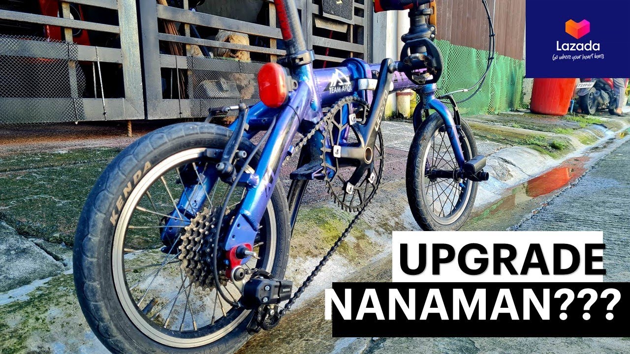 Folding Bike Upgrade | Salamat Shopee!
