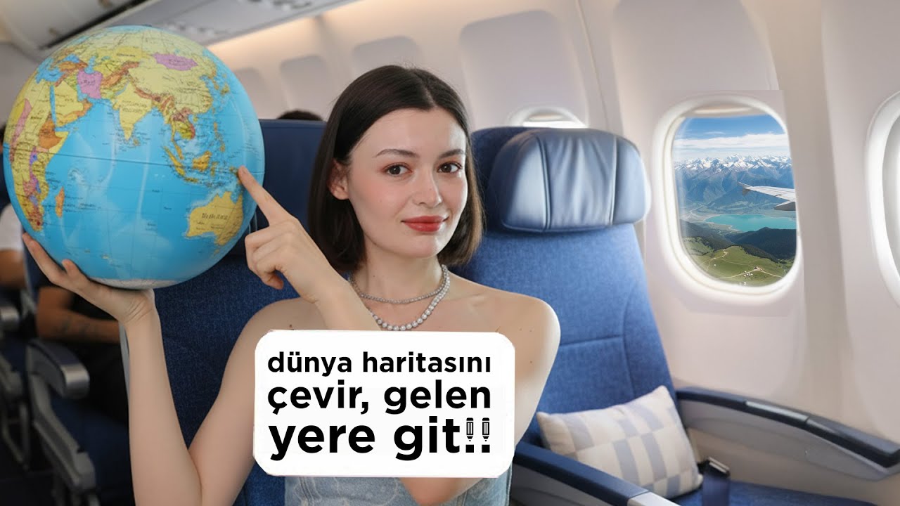 D&Uuml;NYA HARİTASINI &Ccedil;EVİRDİM, DOKUNDUĞUM YERE GİTTİM!