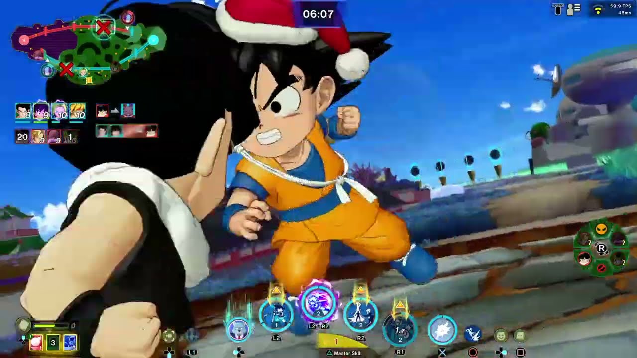 Dragon Ball: Gekishin Squadra (PS4) - Standard Battle #805 (Mini Goku)