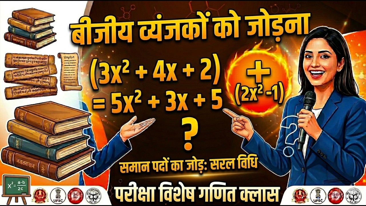 बीजीय व्यंजकों को जोड़ना #viral #trending #video #education #maths #youtube #ytvideos #multiplayer 