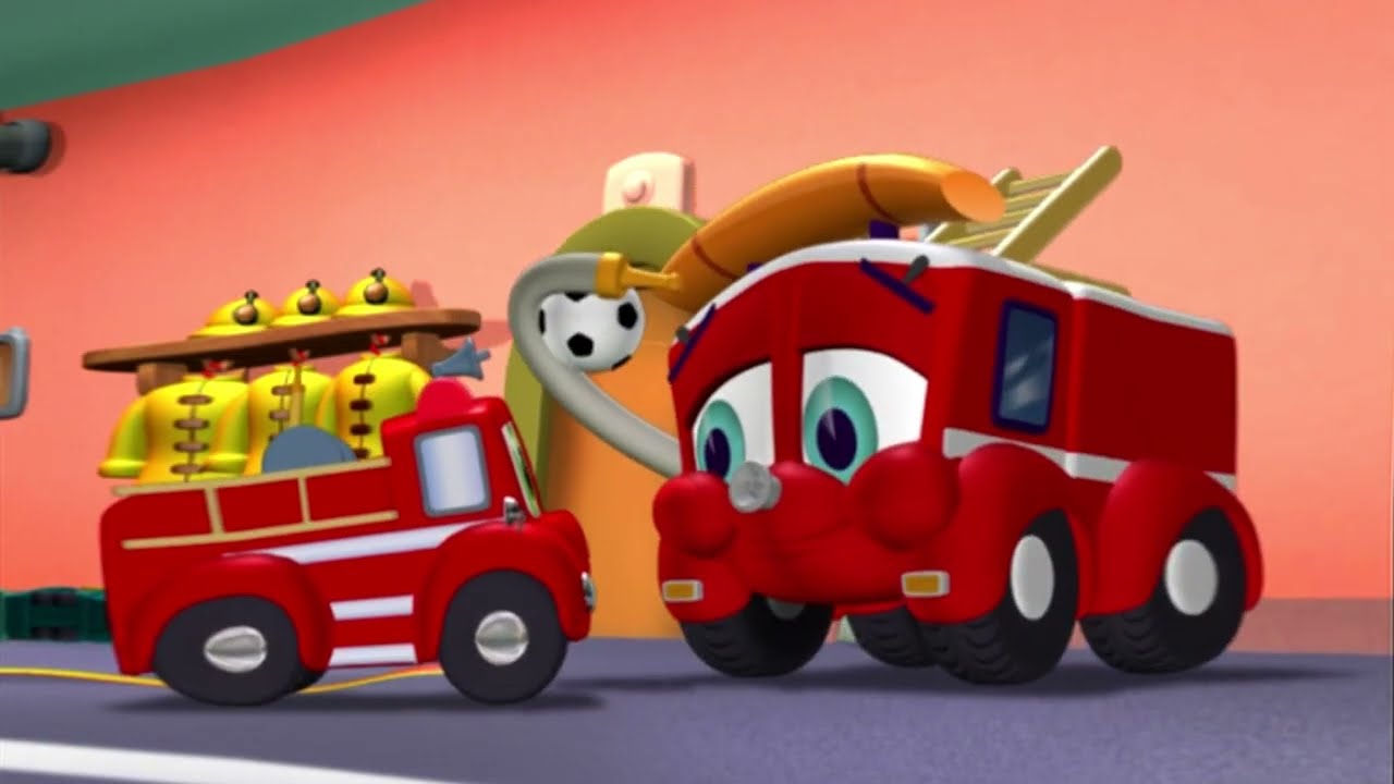 30 Minutes of Fun Car Toons | Finley the Fire Engine | Classic 00s Cartoons