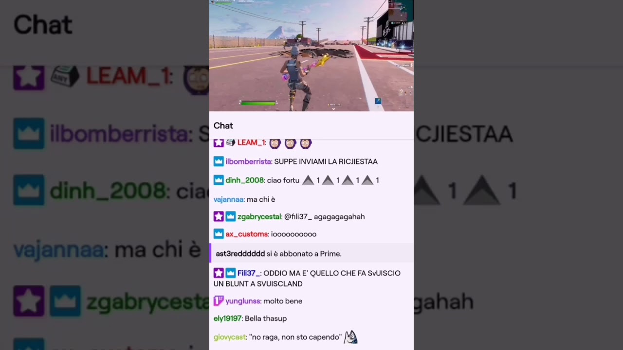 Tha Supreme Trolla un ragazzo su Fortnite...