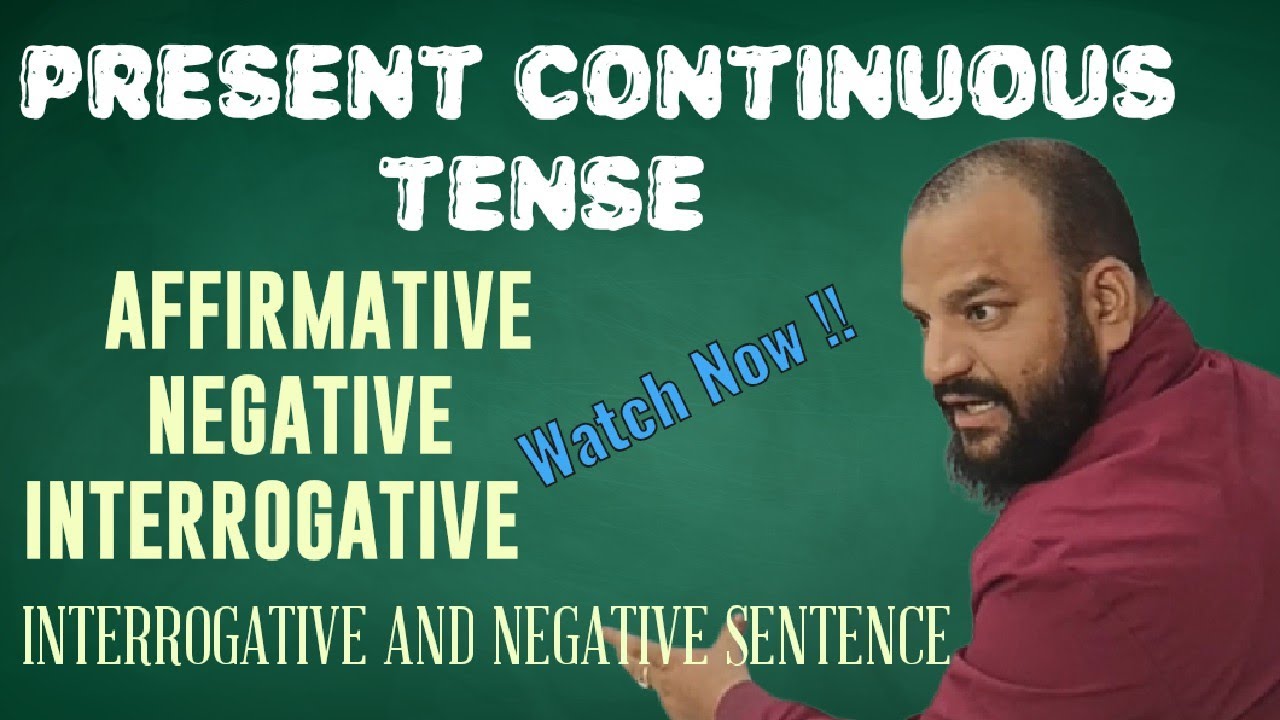 English speaking course। Present continuous tense l Affirmative negative interrogative sentence 