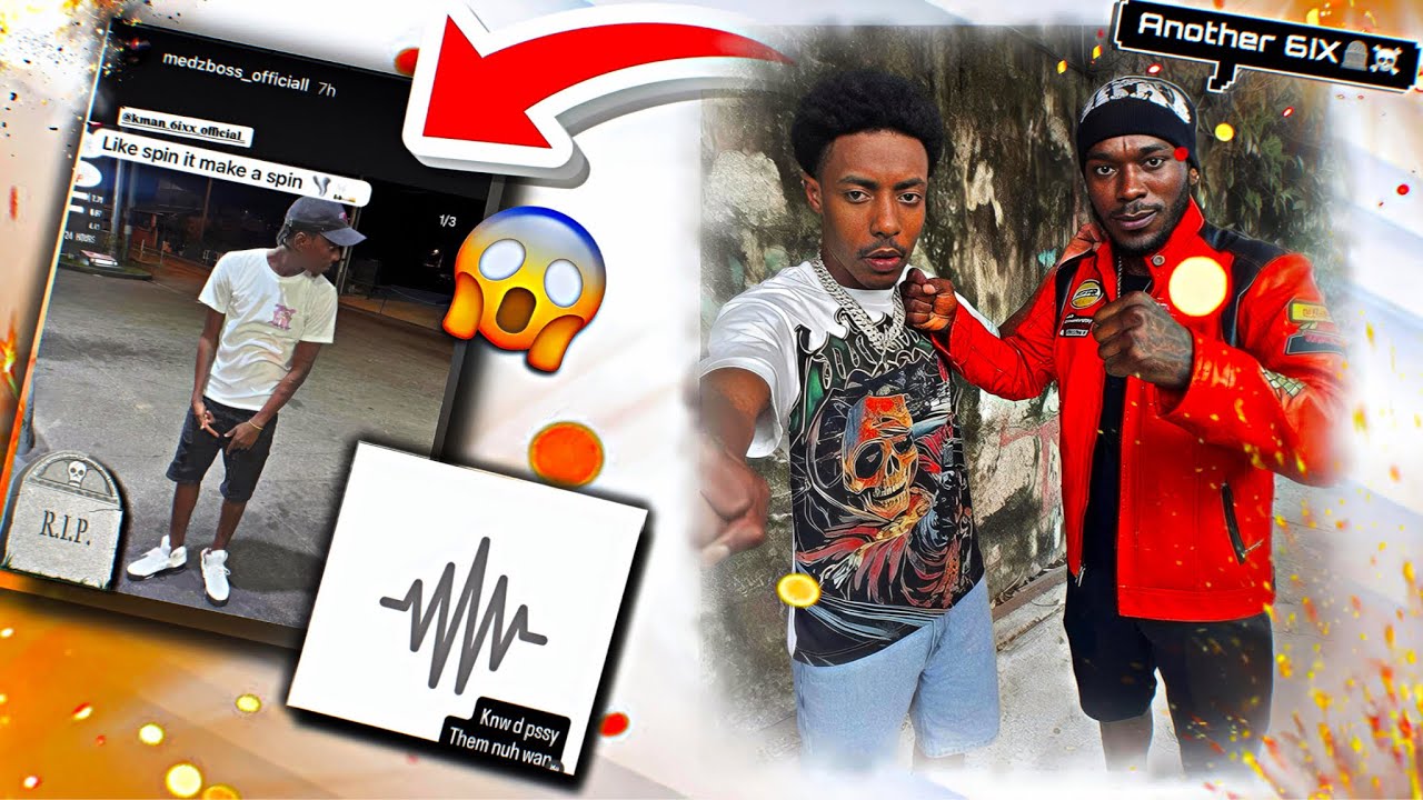Medz Boss DISSES Kman 6ix’s DEAD Friend & KMAN 6IX DISSES plumpy in NEW snippet 