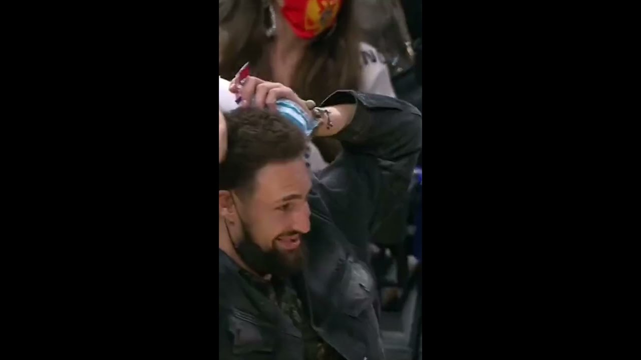 Steph and Klay couldn't believe how hard GPII threw it down 😱 | #Shorts