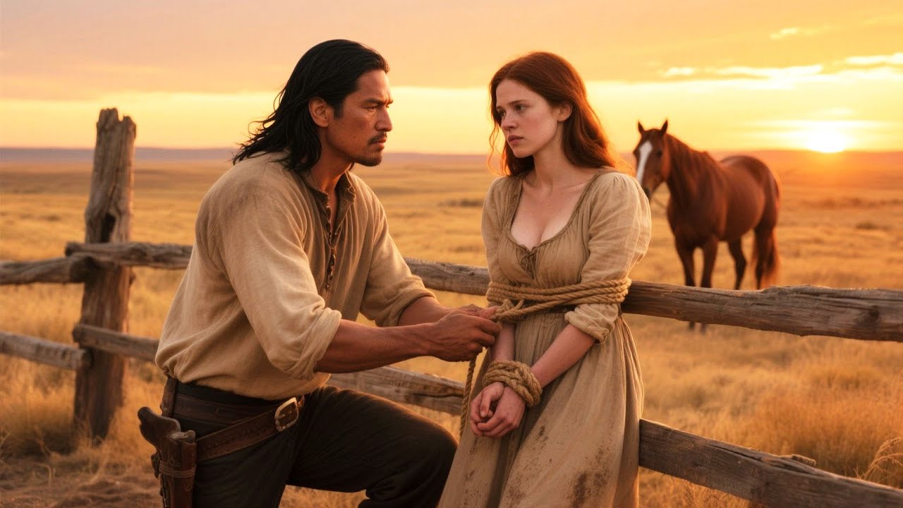 “Break the Rope… Please,” She Whispered — and That Day, an Apache Found the Woman He Couldn’t Forget