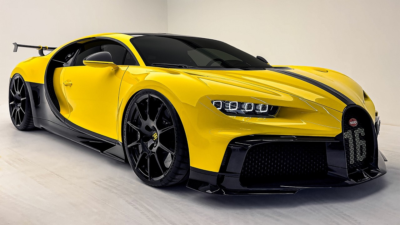 Bugatti Chiron Pur Sport - Interior and Exterior Walkaround