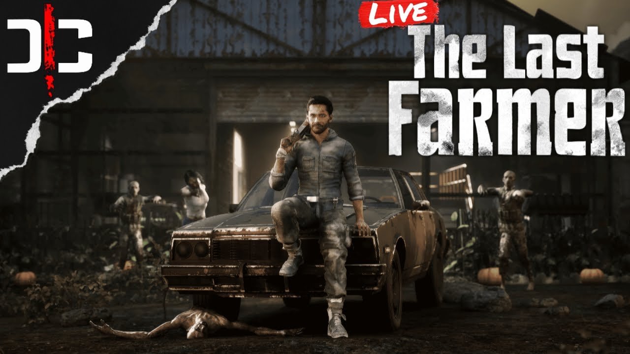 🔴LIVE - Release Day - The Last Farmer - Build, Farm, Restore, and Zombies, First Look & Impressions
